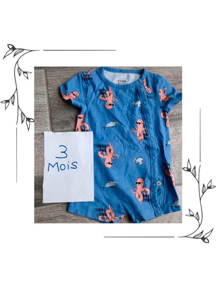 Barboteuse thème mer