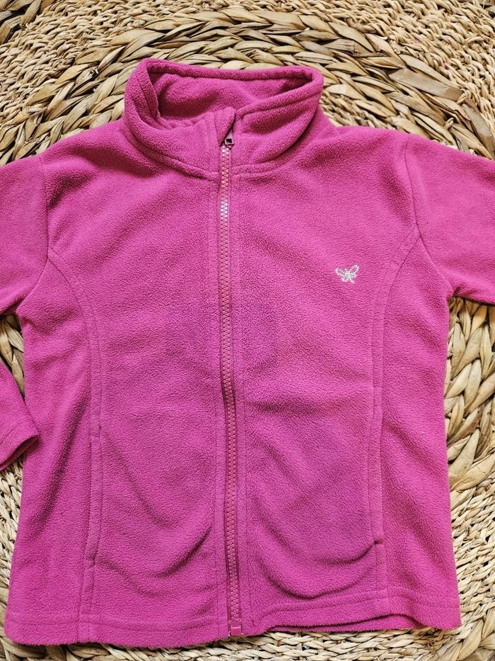 Gilet polaire fille 5 ans TBE - photo numéro 3