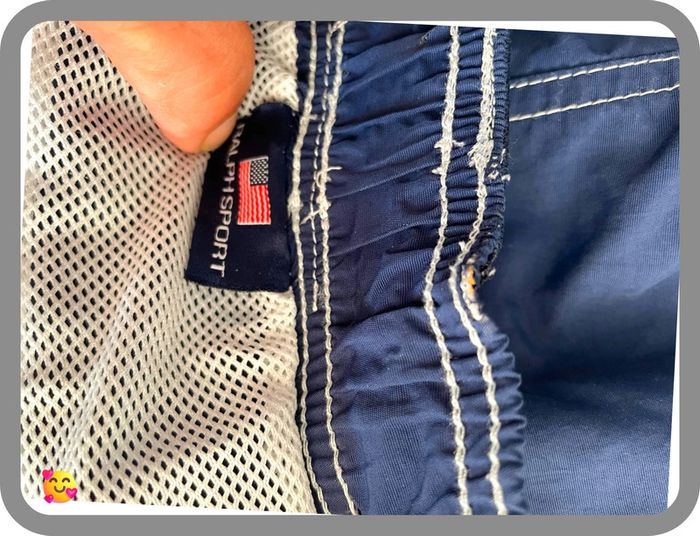 Short de bain Ralph Lauren – Homme – Taille M – Bleu – Bon état - photo numéro 4