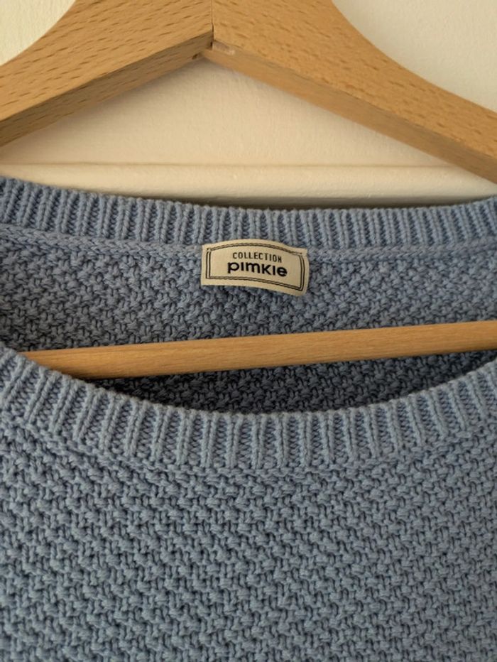 Magnifique pull bleu clair Pimkie taille 42 - photo numéro 2