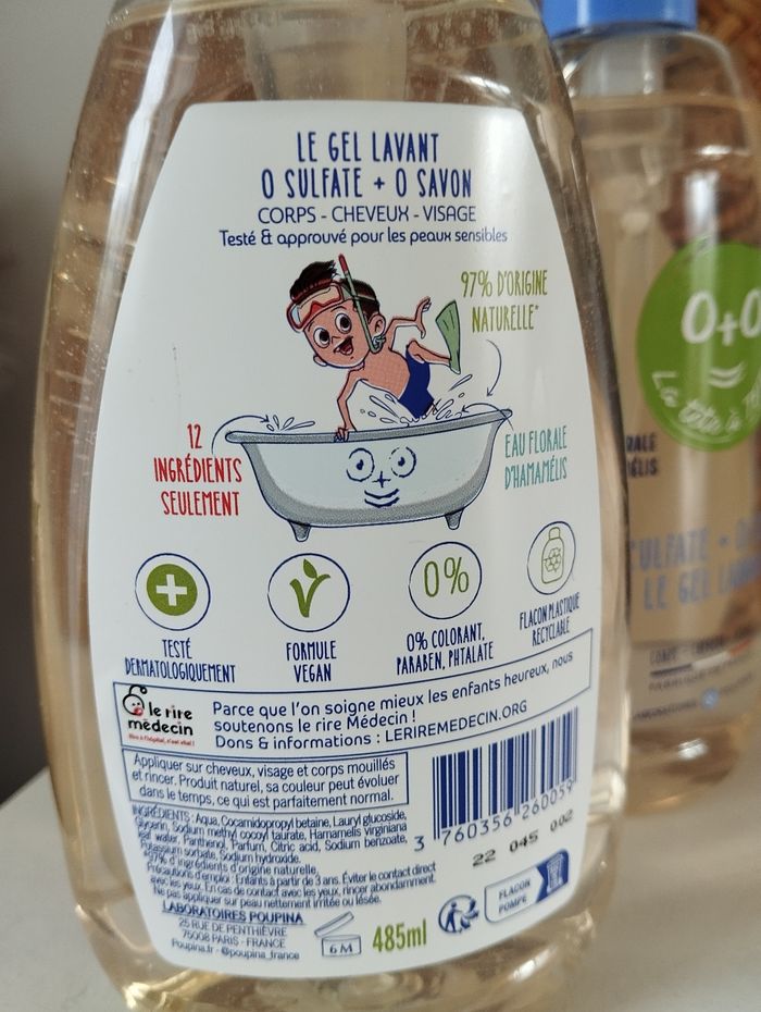 2 gel lavant poupina - photo numéro 7