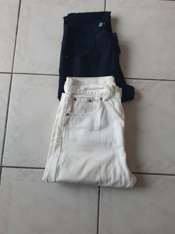 Lot de 2 pantalons🤍🖤