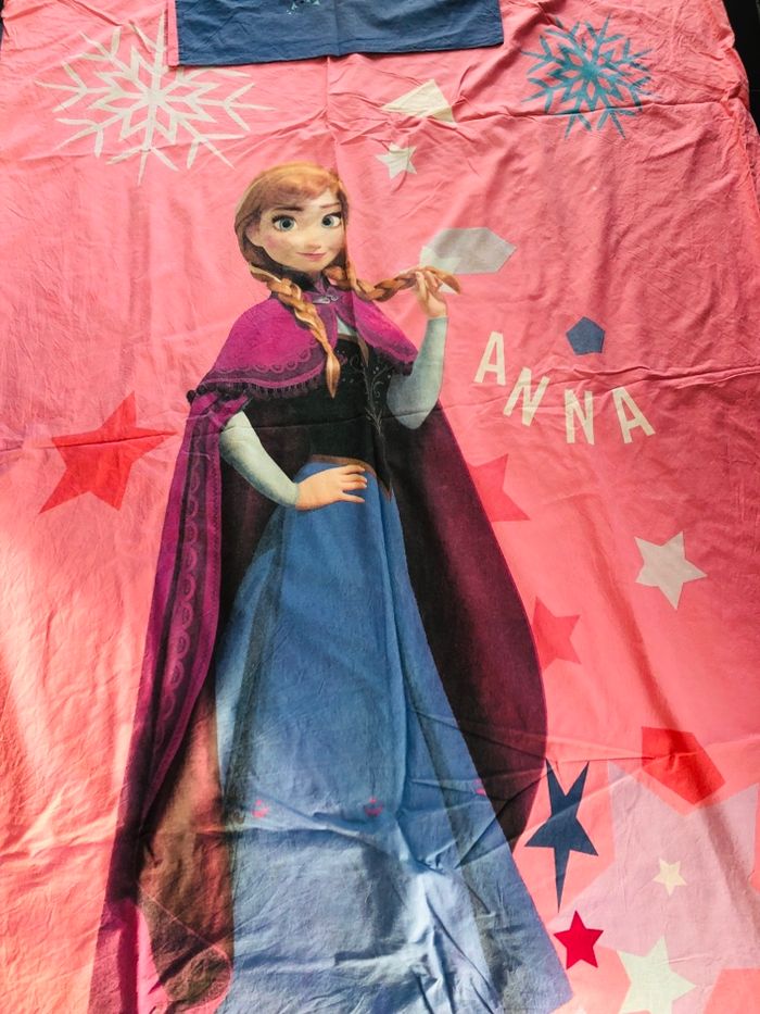 Parure de drap lit 1 place enfant fille disney coton - photo numéro 8