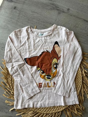 T shirt bambi Disney 8 ans