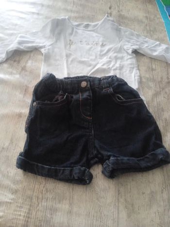 Ensemble short et t-shirt