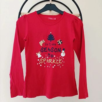 10 ans Teeshirt fête de fin d année kiabi Noël 1 janvier