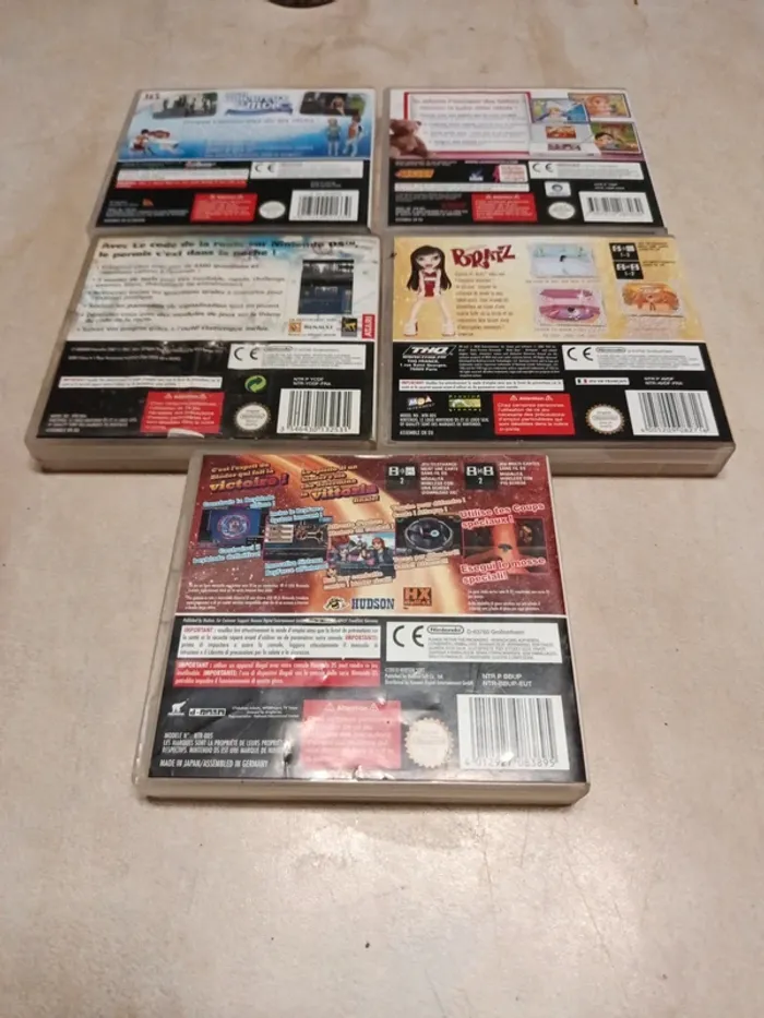 Lot de 5 jeux Nintendo ds - photo numéro 2