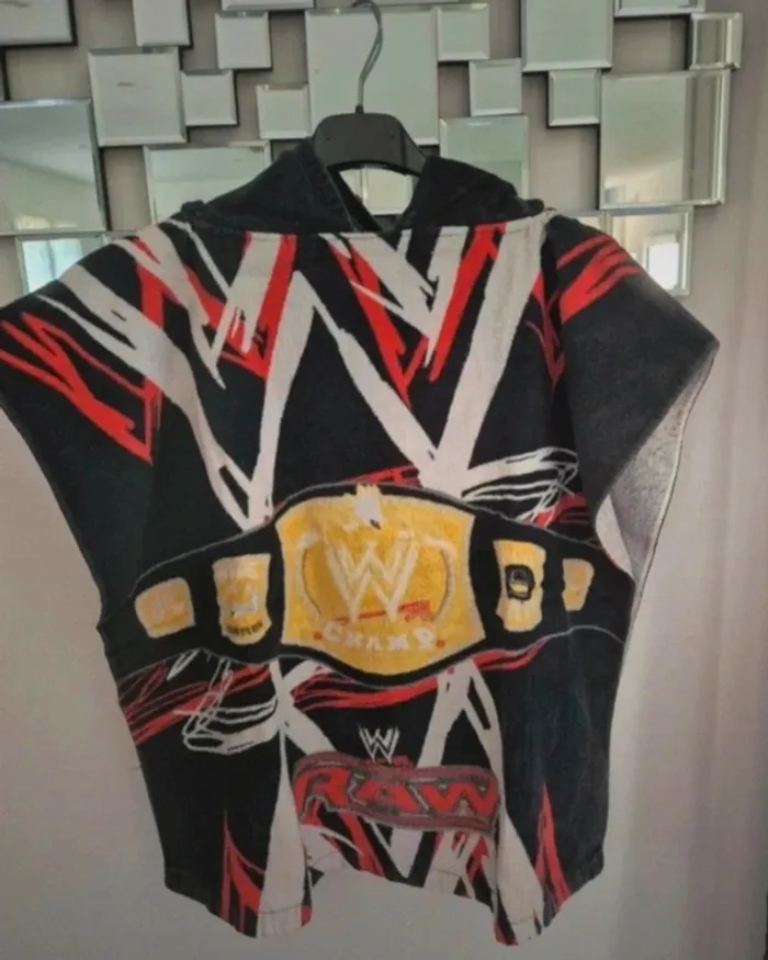 Poncho serviette RAW – Ceinture Champion – Enfant