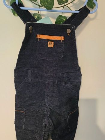 Neuve (non portée)🏷 🤩🤎💙👌👌 superbe salopette velours 23 mois garçon 🤎💙😍