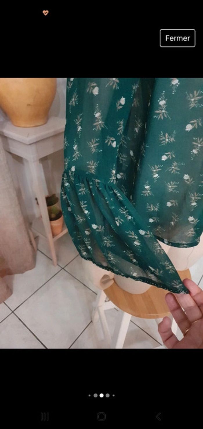 Blouse vaporeuse 💚 - photo numéro 4