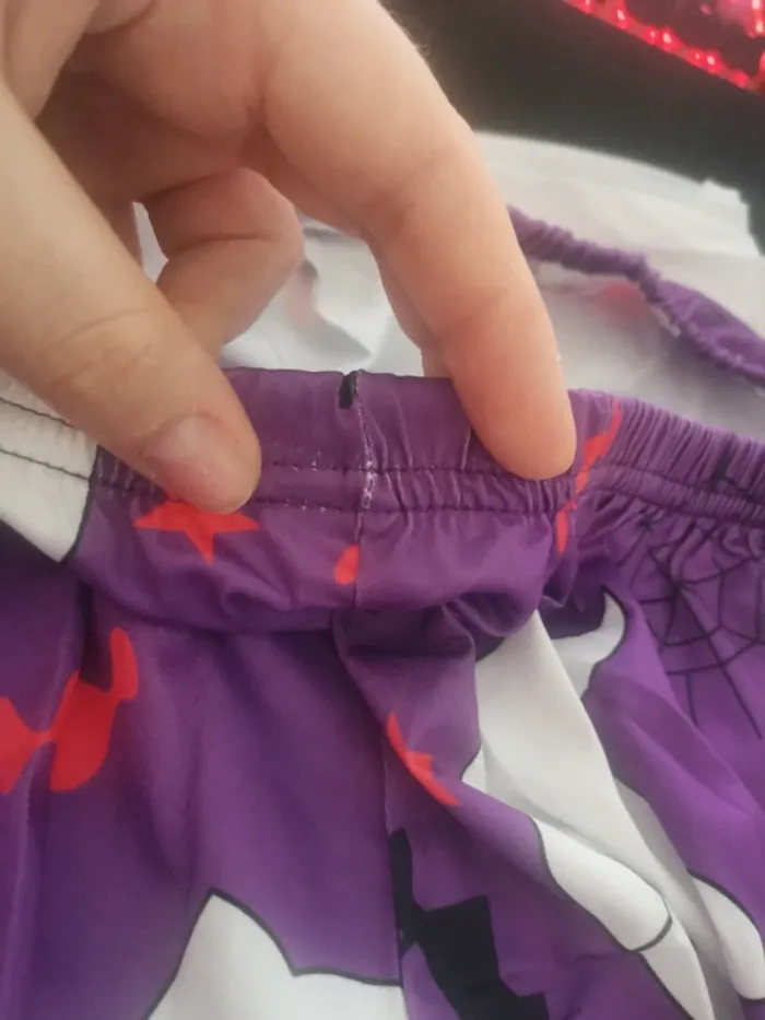 Pyjama Halloween – Taille L - Violet - photo numéro 2
