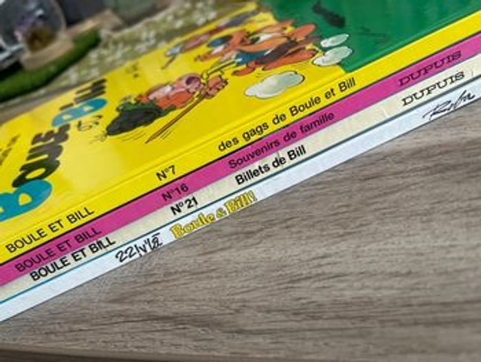 Lot de bandes dessinées Boule et Bill - photo numéro 2