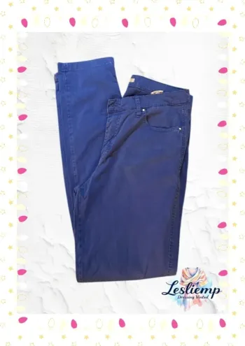 Pantalon bleu femme taille 44 LCDN