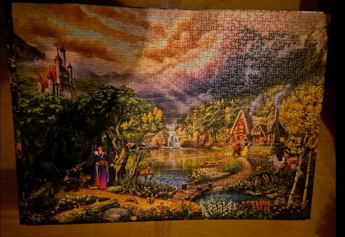 Puzzle disney schmidt 1000 pièces "Blanche neige " - photo numéro 2