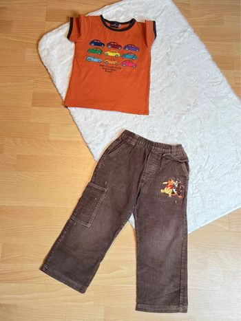 Lot vêtements enfant 5 ans Sergent major et Disney