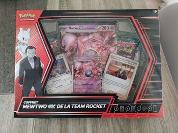 Coffret MEWTWO EX de la Team Rocket EV 10 Rivalités Destinées