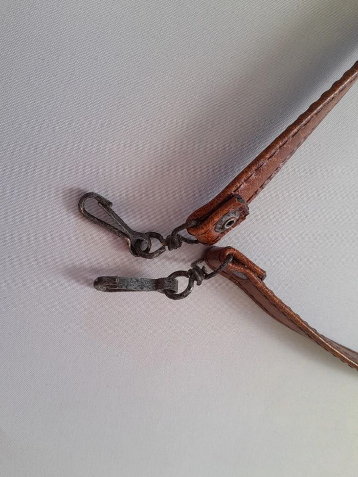 Superbe sac cuir italien vintage AILEE - photo numéro 15
