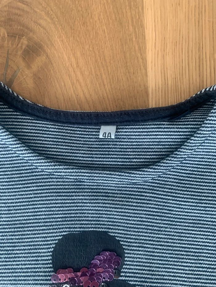 Tee shirt fille manche longue - photo numéro 3