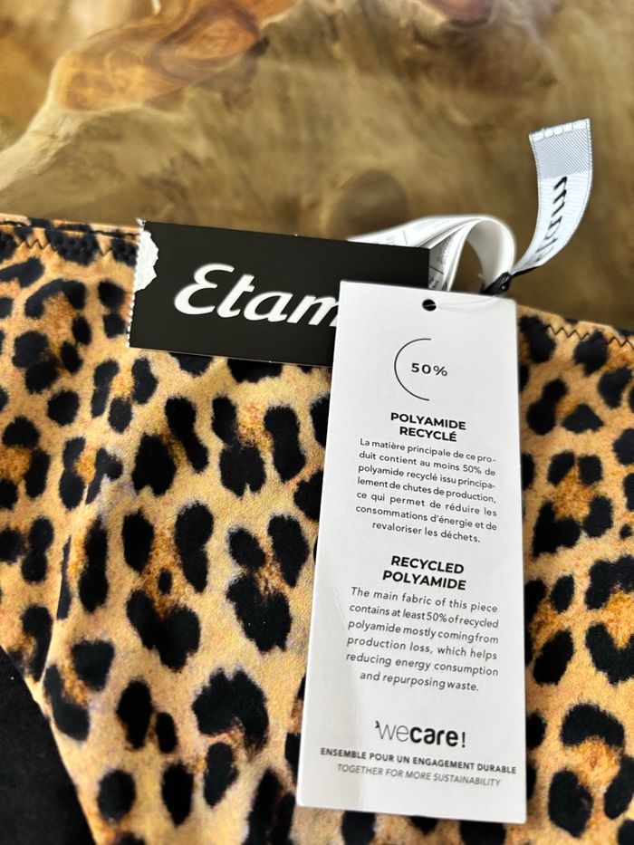 Bas de maillot de bain Etam léopard - photo numéro 4