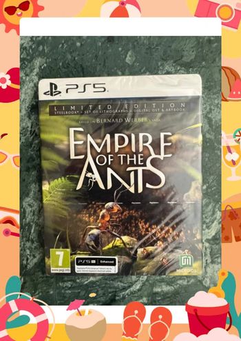 🐜 neuf new Empire of the Ants (les fourmis) 🐜 PS5 édition collector Bernard Werber