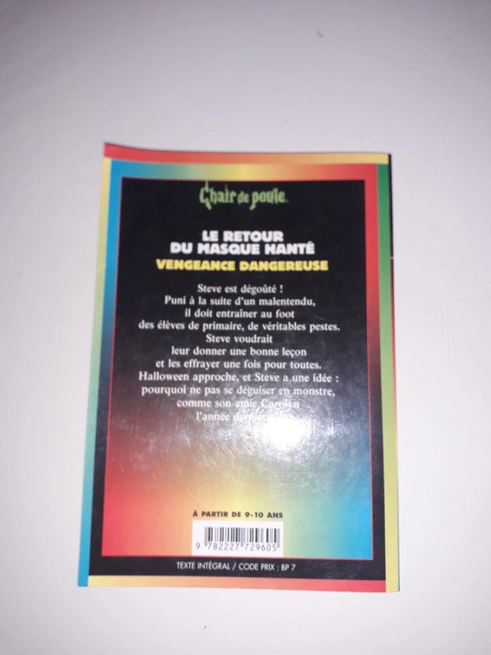 Le retour du masque hanté Chair de poule - photo numéro 2