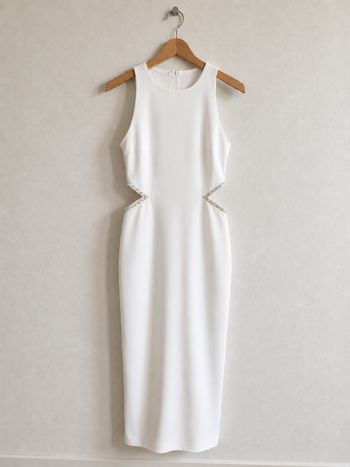 Robe blanche Pull&Bear