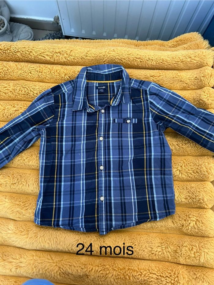 Chemise à carreau