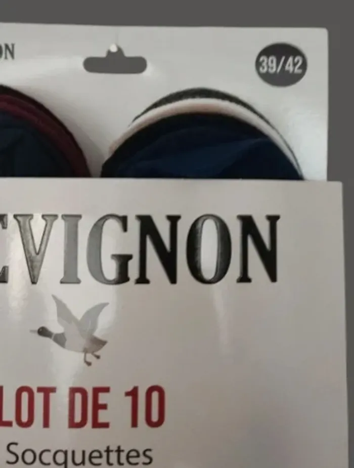 Lot de 10 paires de chaussettes invisibles Chevignon - photo numéro 4