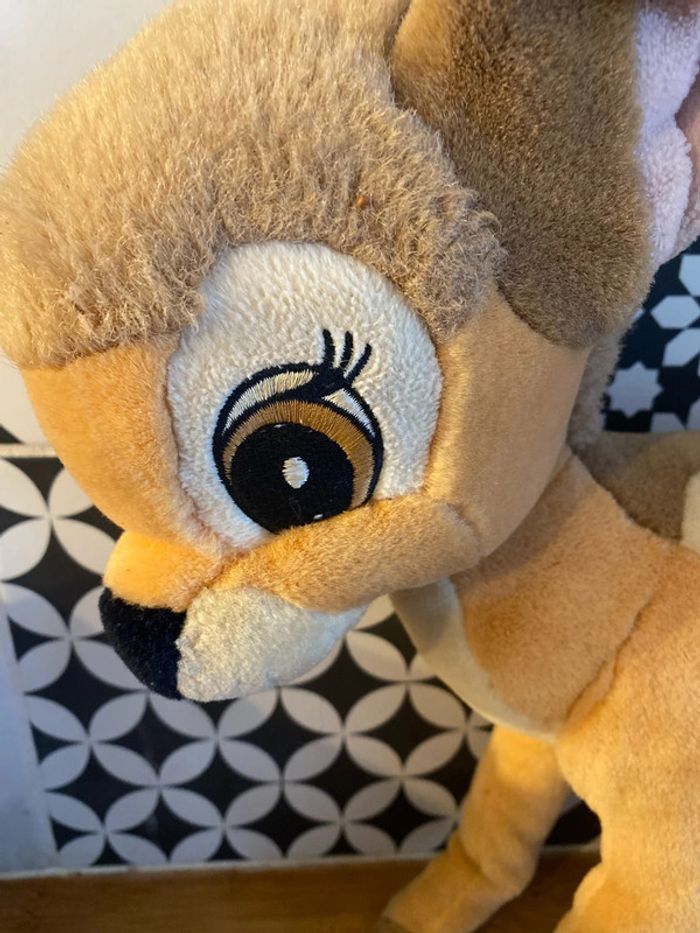 Peluche Bambi Walt Disney classic ancienne - photo numéro 2