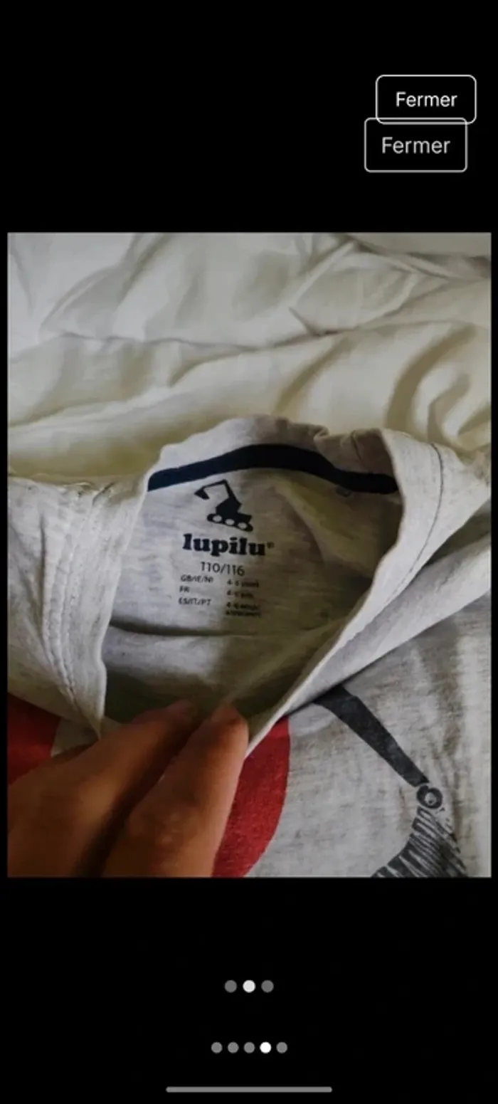 Lot de 2 tee shirts - photo numéro 4