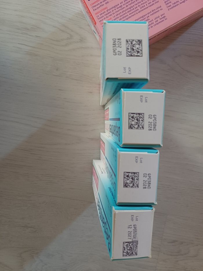 Lot de bepanthen et sérum physiologique - photo numéro 2