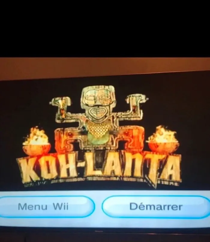 pour console nintendo wii jeu koh-lanta fonctionnel complet avec notice - photo numéro 2