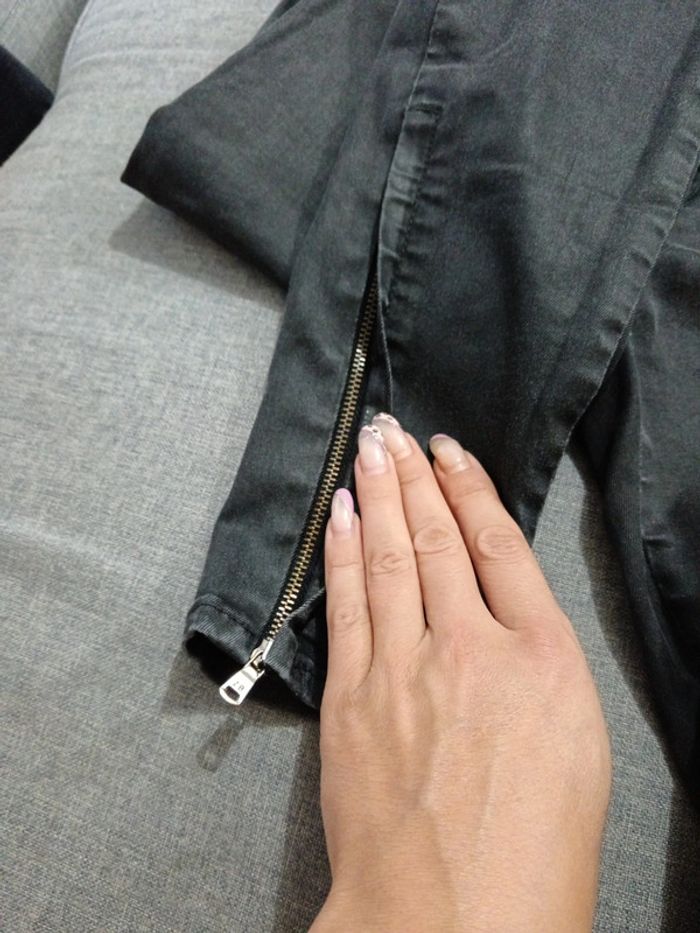 C63 pantalon noir zara 34 - photo numéro 4