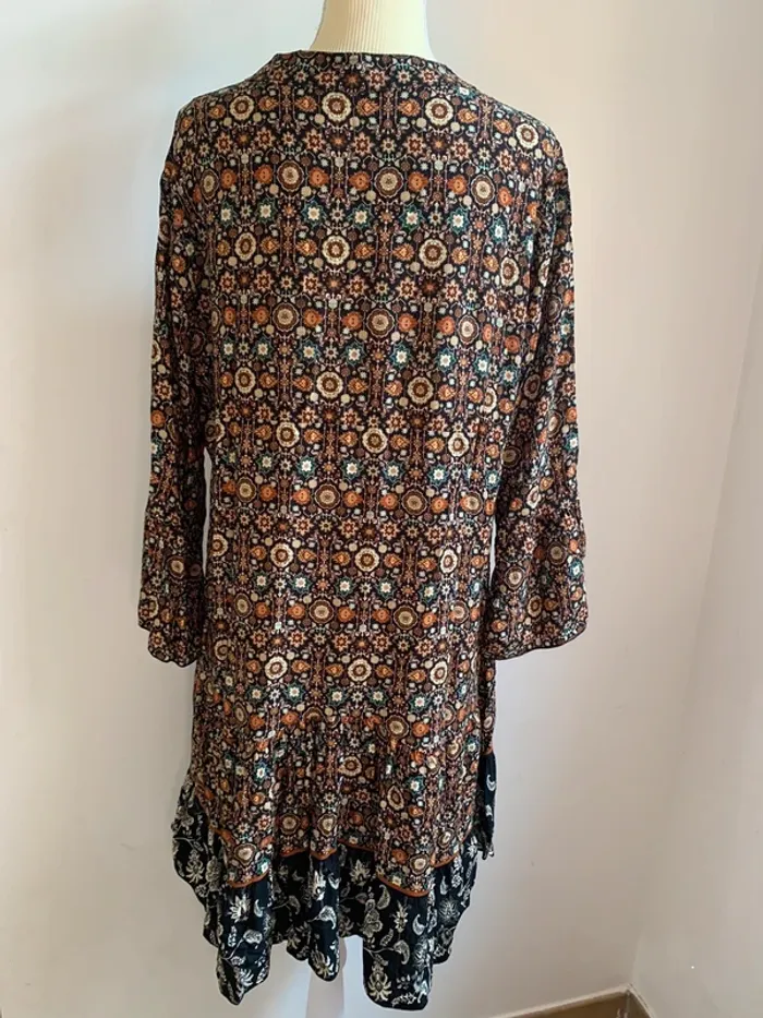 Robe bohème fluide Armonias – Taille L – Neuve - photo numéro 3