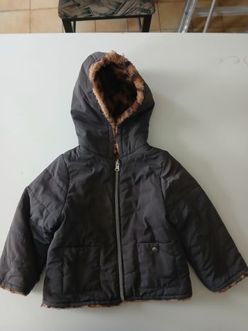 Manteau hiver fille