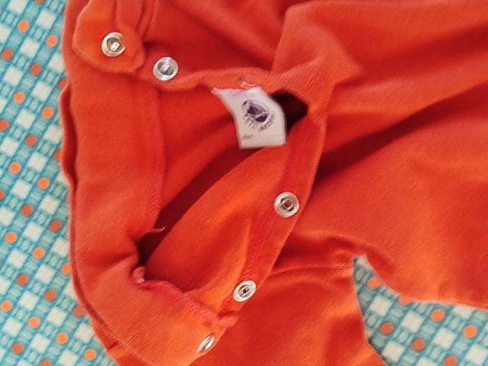 Petit bateau 12 mois body col roulé - photo numéro 7