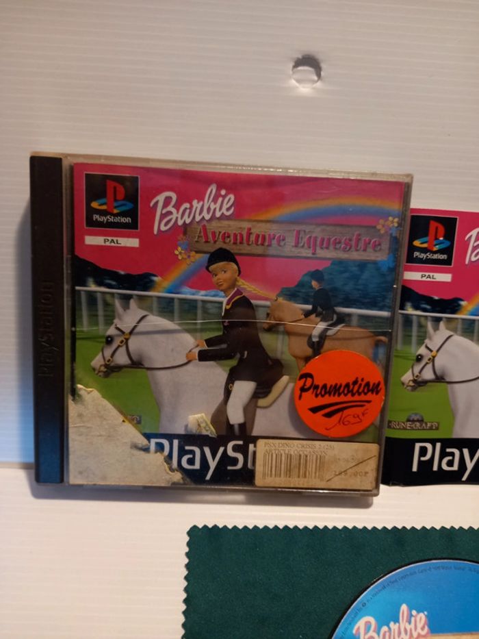 Ps1 barbie aventure équestre - photo numéro 2
