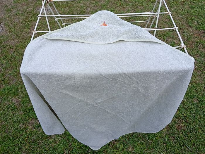 Cape de bain avec capuche 88 x 95 cm Vertbaudet
