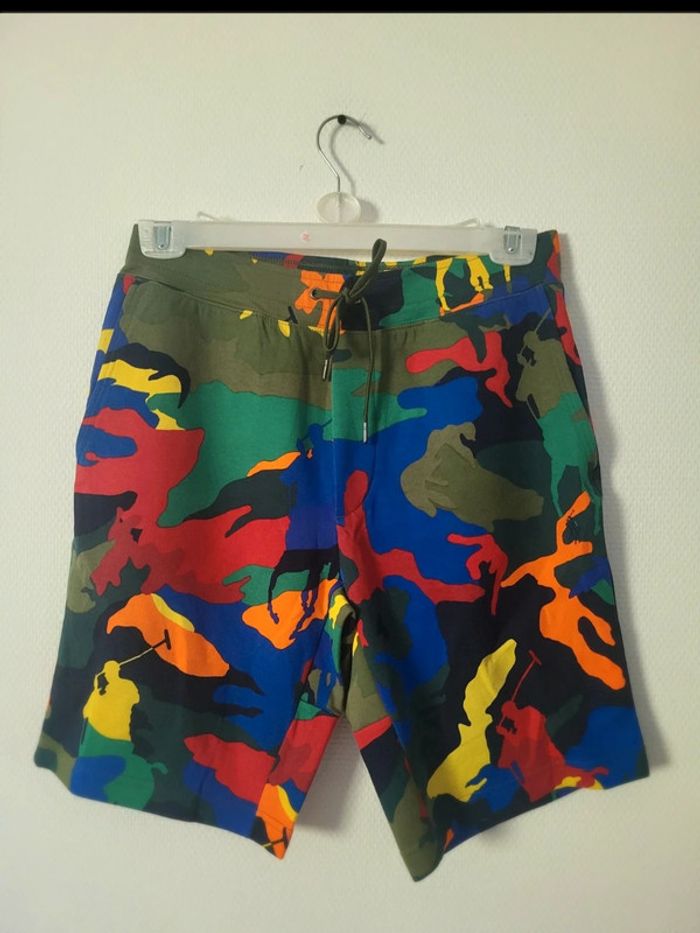 Short coton Ralph Lauren Taille S neuf QR code