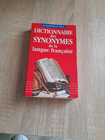 Dictionnaire et synonymes