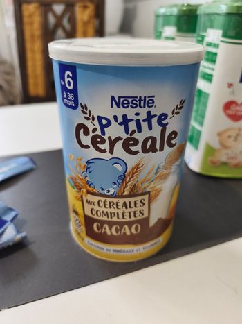 Lait bébé petit dej 