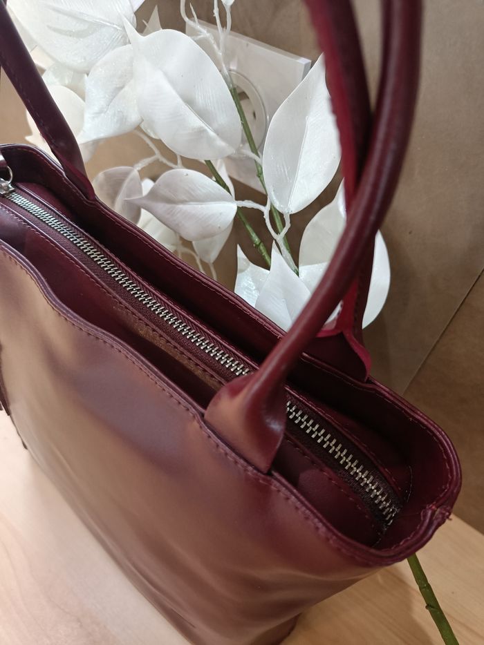 Sac en cuir -Patrick Blanc- - photo numéro 3