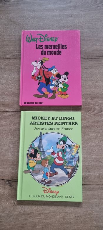 Lot livres anciens Disney