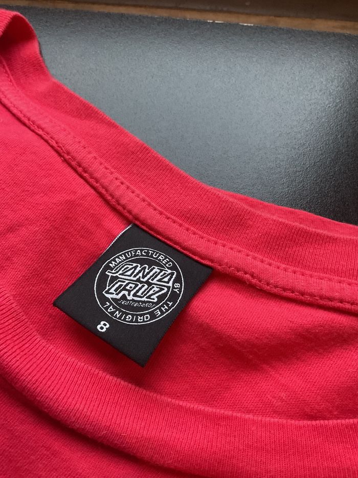 Tee-shirt manches longues rose Santa Cruz - photo numéro 4