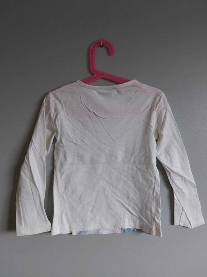 Tee-shirt Reine des Neiges 6 ans - photo numéro 3