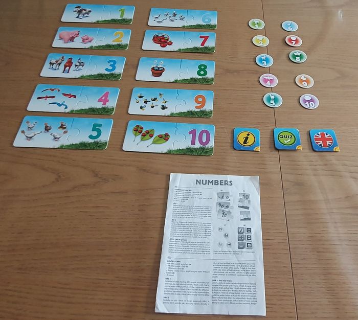 Jeu numbers clementoni 3-5 ans