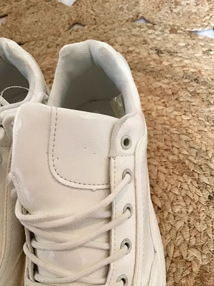 Basket blanche taille 40 - photo numéro 5