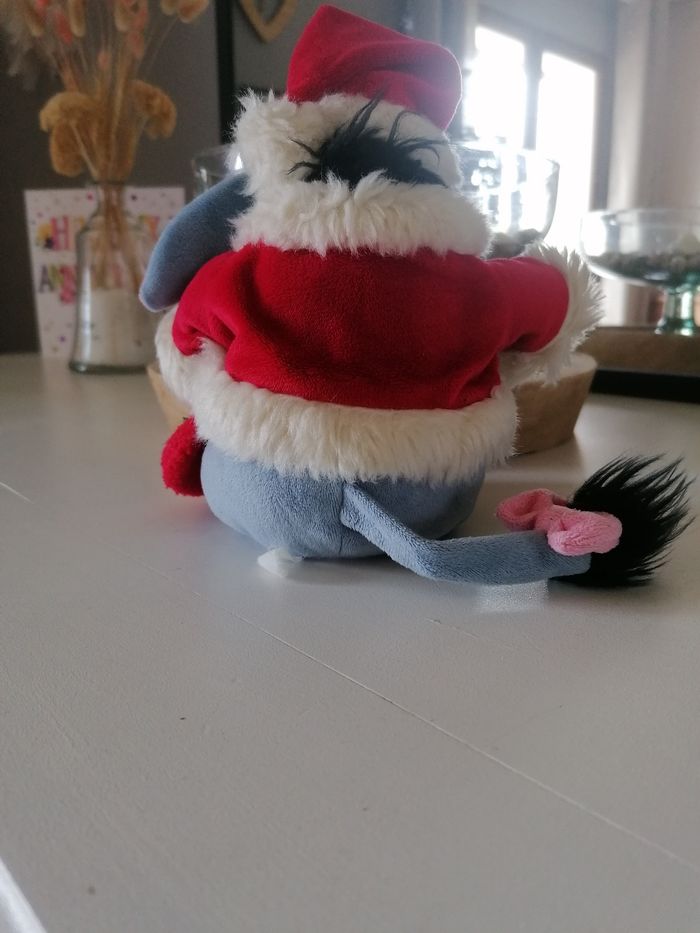 Peluche ou doudou bourriquet Noël - photo numéro 3