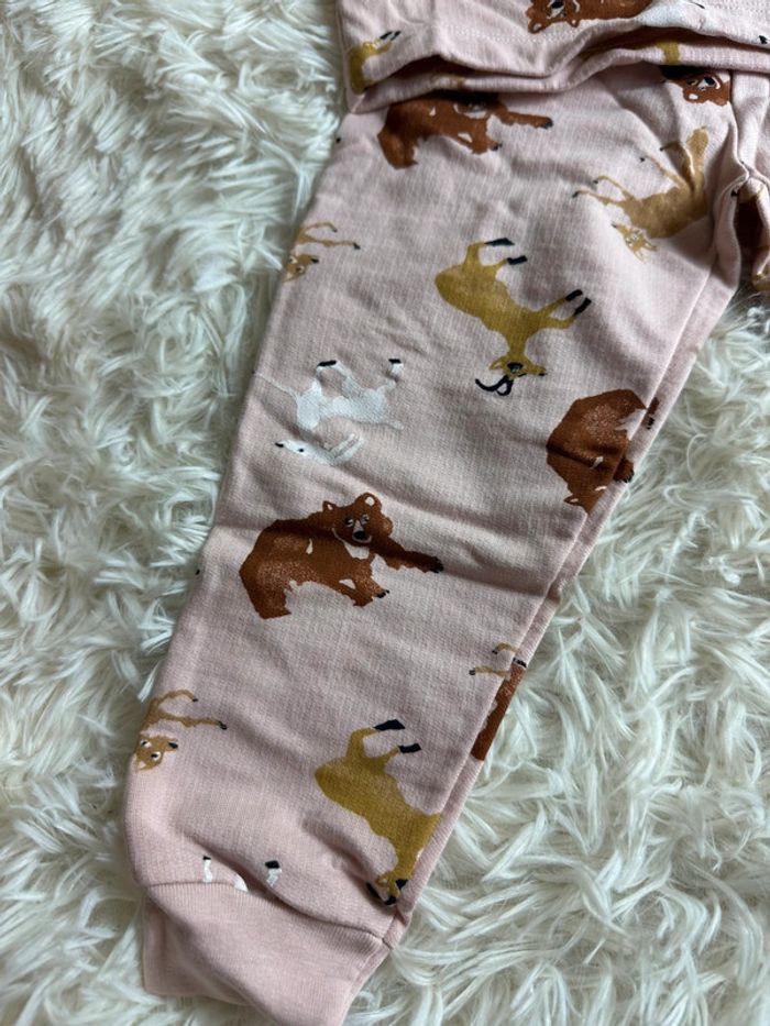 Pyjama molleton petit bateau taille 2 ans - photo numéro 2