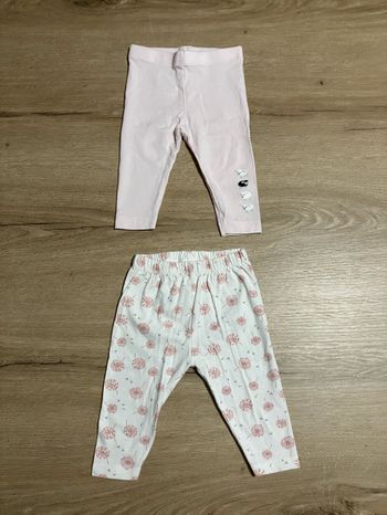 Lot leggings 3-6 mois